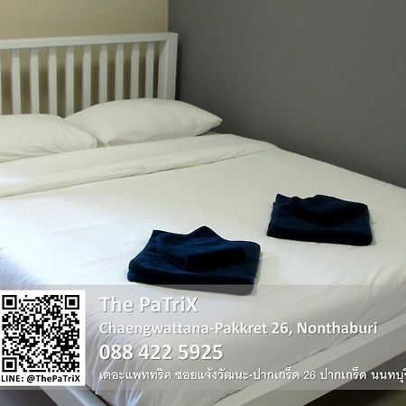 The Patrix Chaengwattana Aparthotel Nonthaburi Exteriör bild
