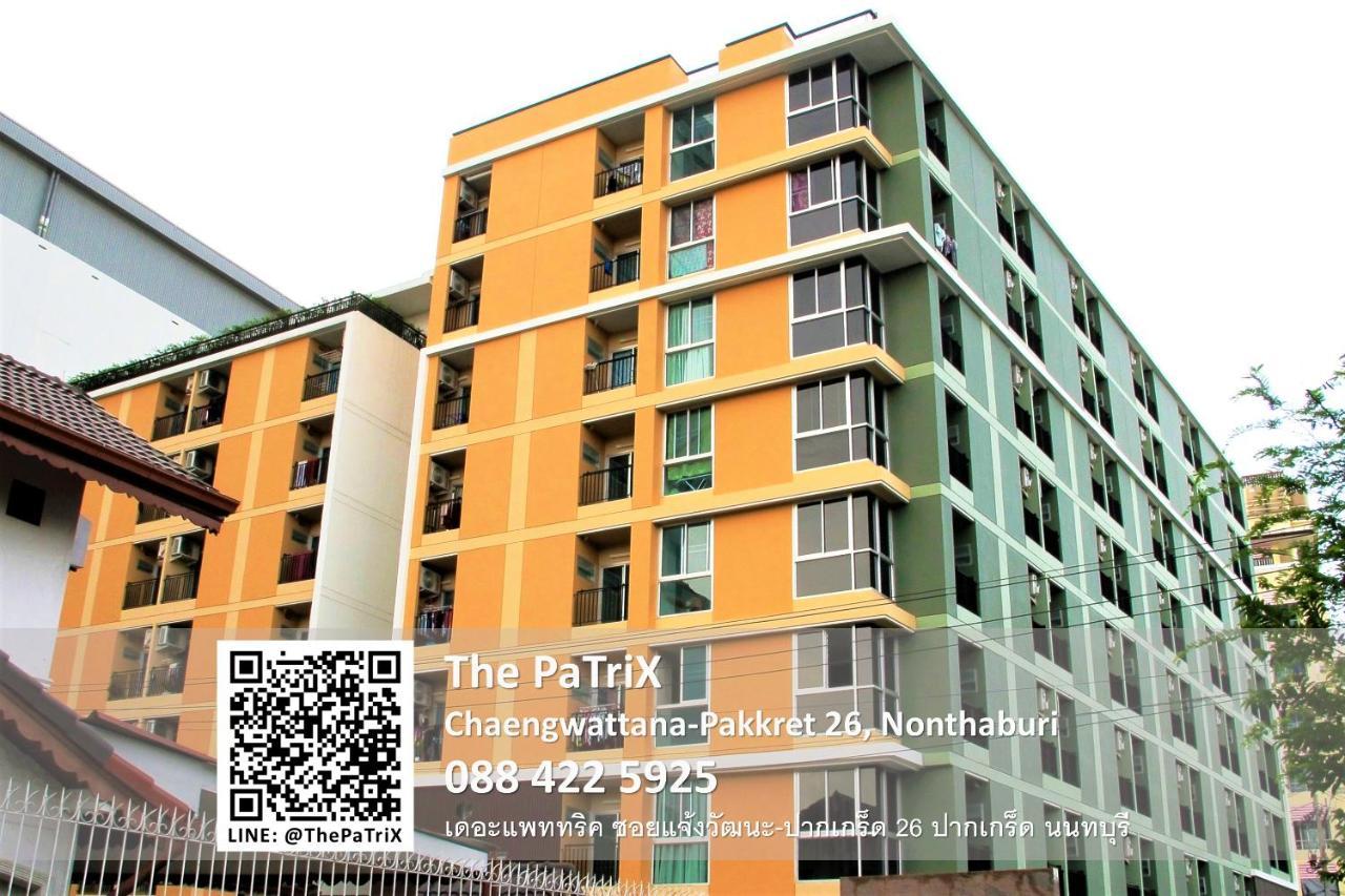 The Patrix Chaengwattana Aparthotel Nonthaburi Exteriör bild