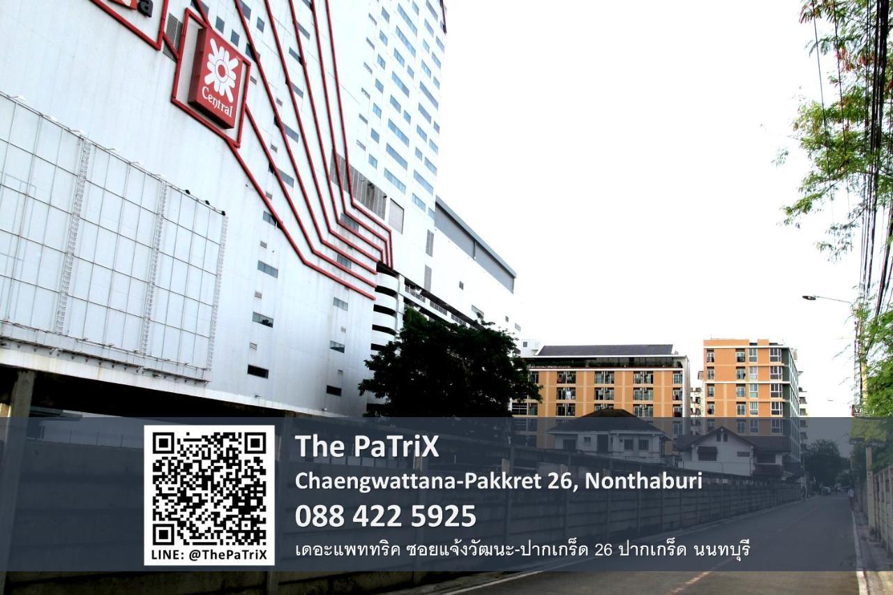 The Patrix Chaengwattana Aparthotel Nonthaburi Exteriör bild