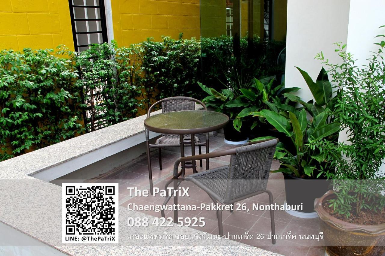 The Patrix Chaengwattana Aparthotel Nonthaburi Exteriör bild