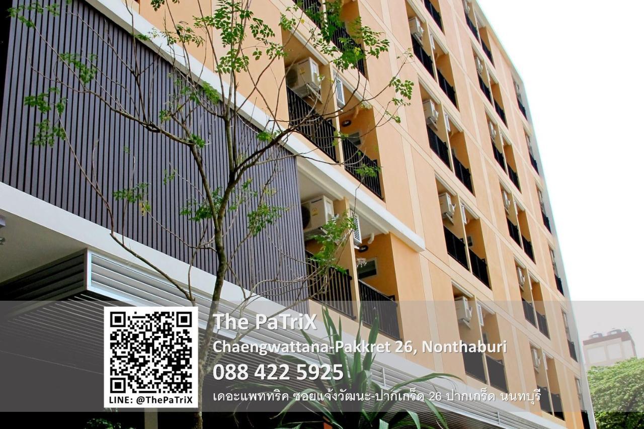 The Patrix Chaengwattana Aparthotel Nonthaburi Exteriör bild