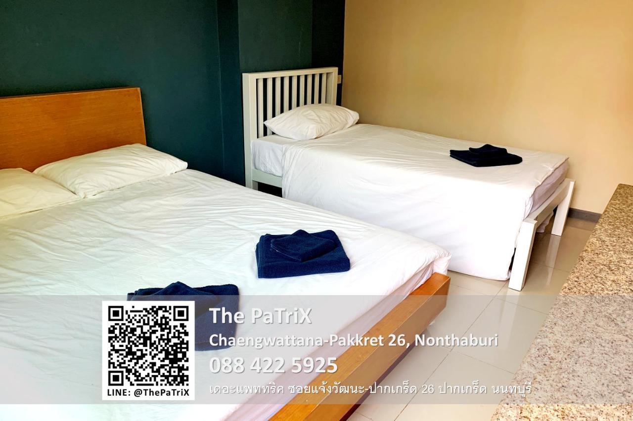 The Patrix Chaengwattana Aparthotel Nonthaburi Exteriör bild