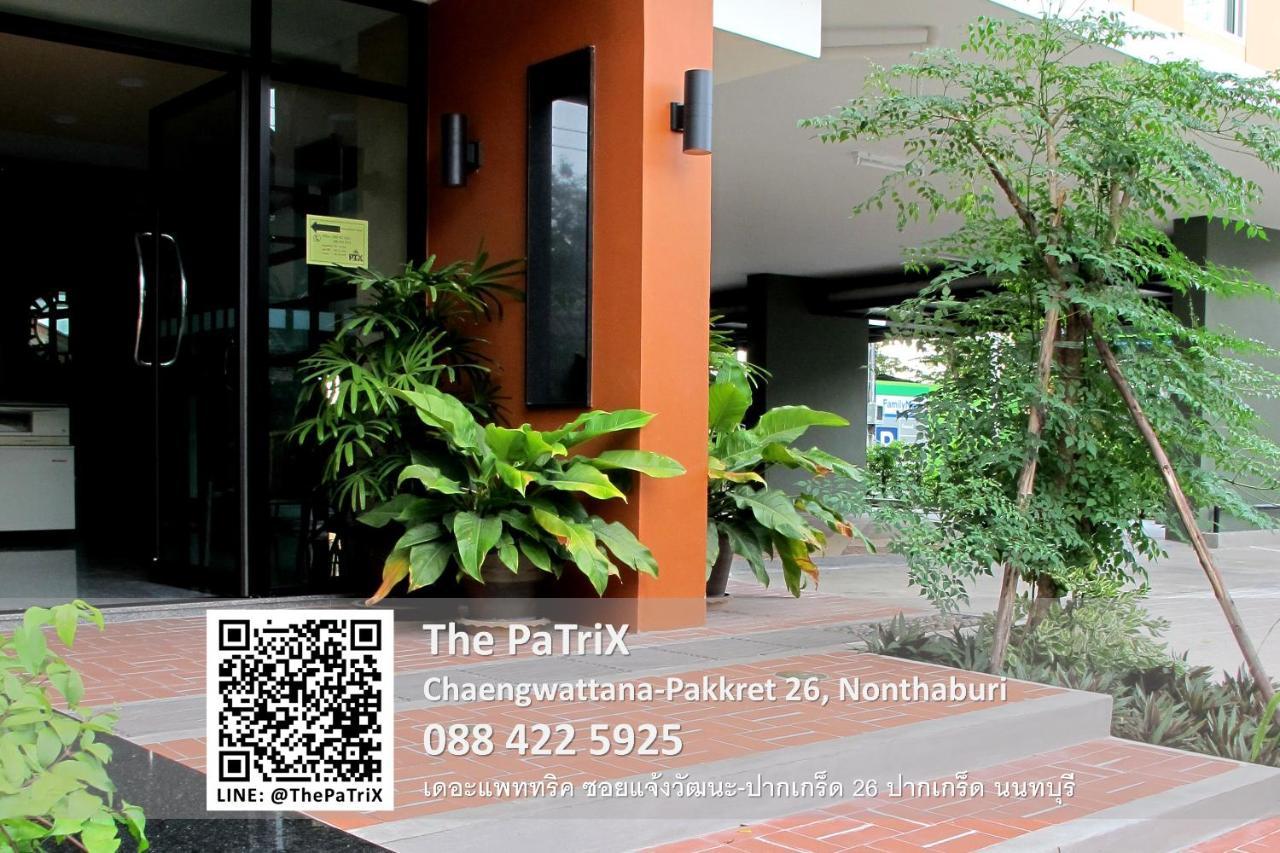 The Patrix Chaengwattana Aparthotel Nonthaburi Exteriör bild