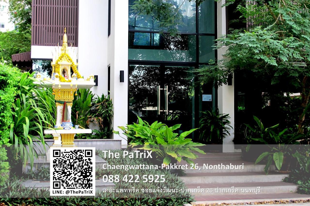 The Patrix Chaengwattana Aparthotel Nonthaburi Exteriör bild