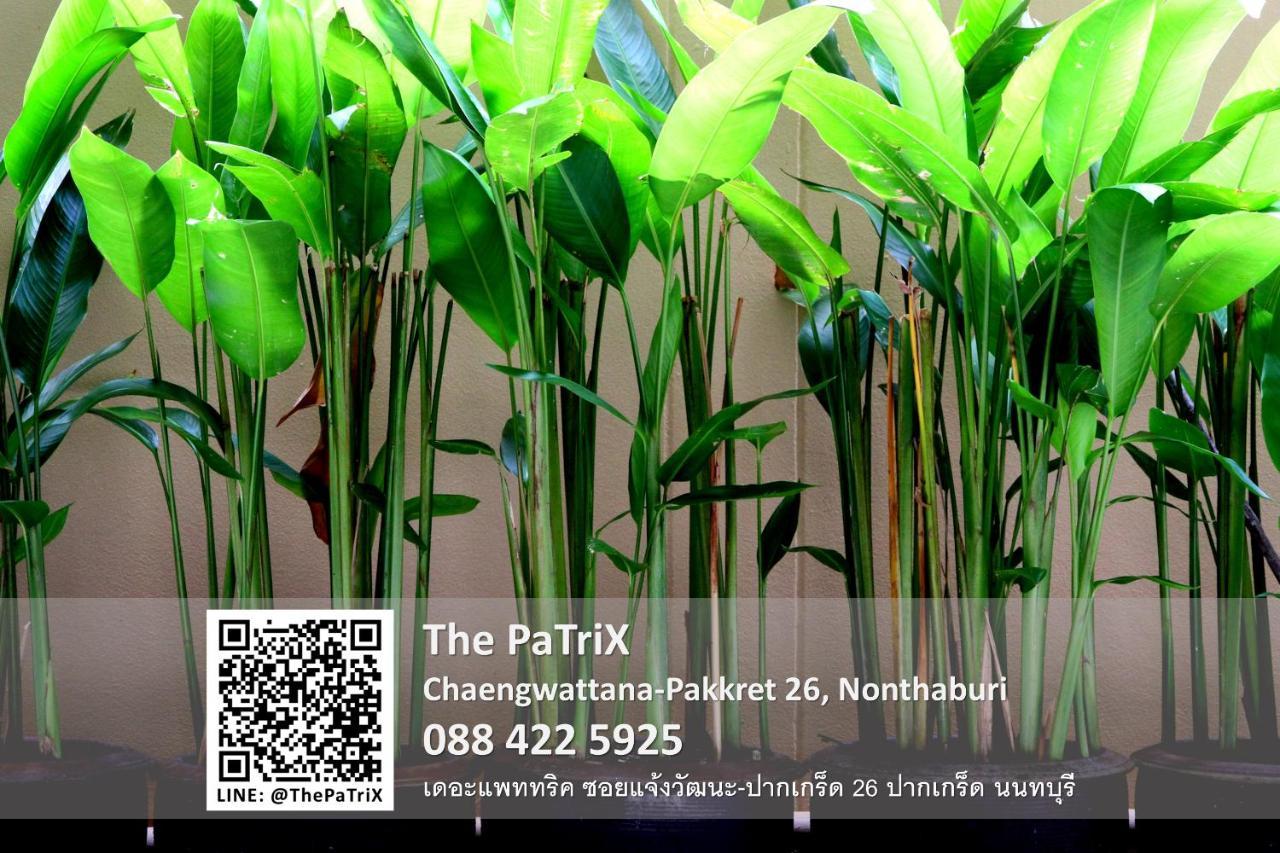 The Patrix Chaengwattana Aparthotel Nonthaburi Exteriör bild