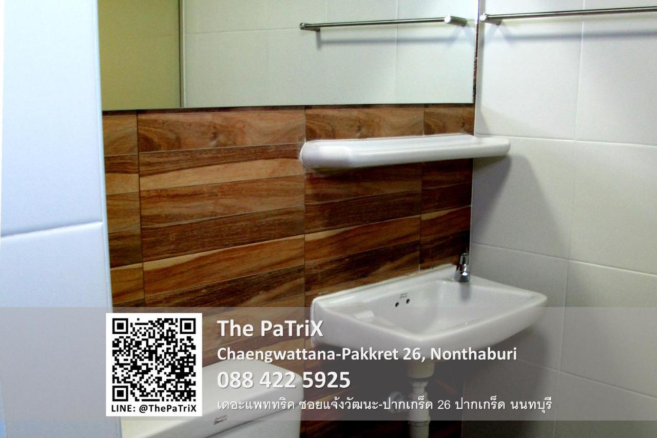 The Patrix Chaengwattana Aparthotel Nonthaburi Exteriör bild