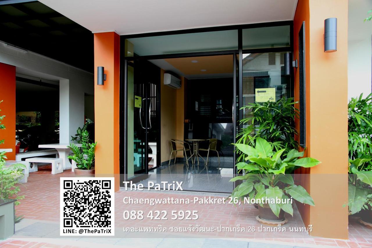 The Patrix Chaengwattana Aparthotel Nonthaburi Exteriör bild